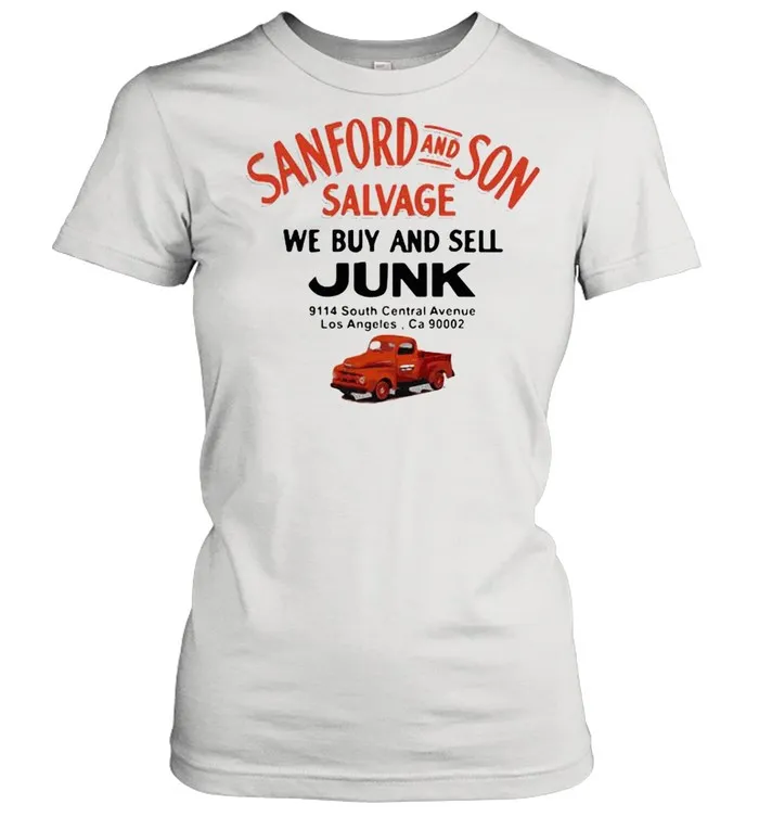 Sanford And Son Salvage We Buy And Sell Junk Car shirt - Image 2