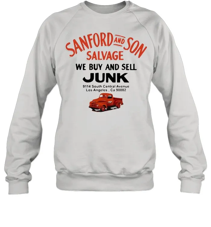 Sanford And Son Salvage We Buy And Sell Junk Car shirt - Image 3
