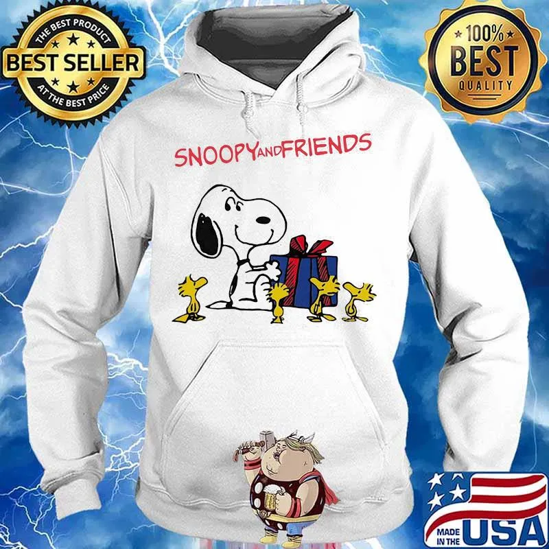 Snoopy And Friends Gift Woodstock Shirt Hoodie