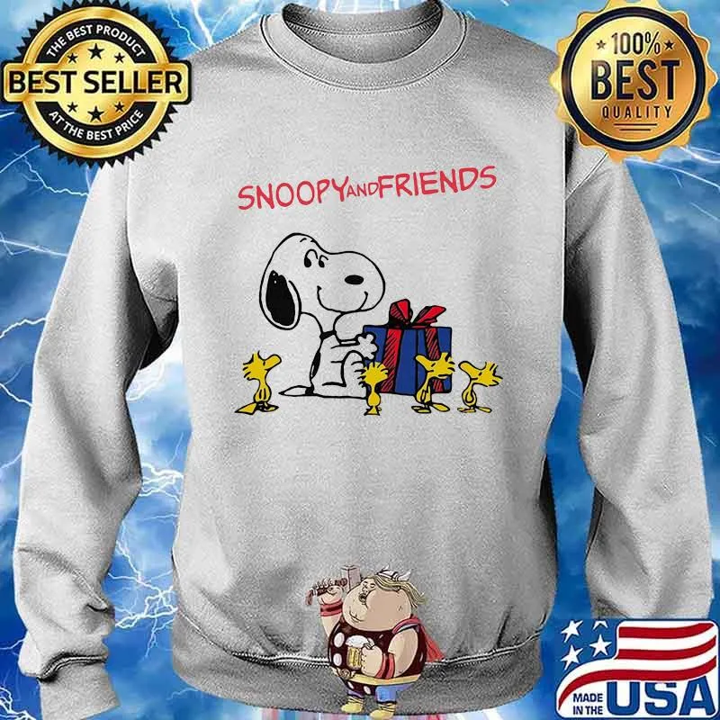 Snoopy And Friends Gift Woodstock Shirt Sweater