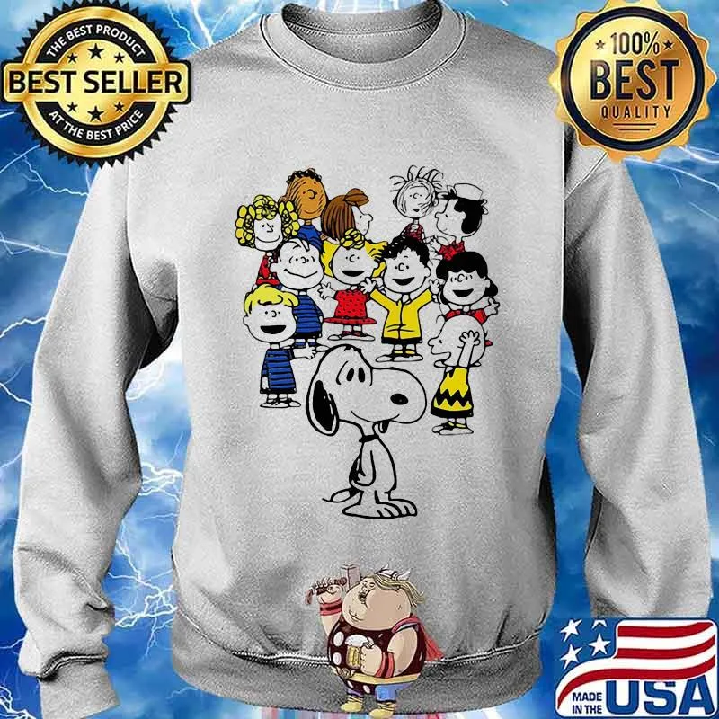 Snoopy And Friends Peanuts Shirt Sweater