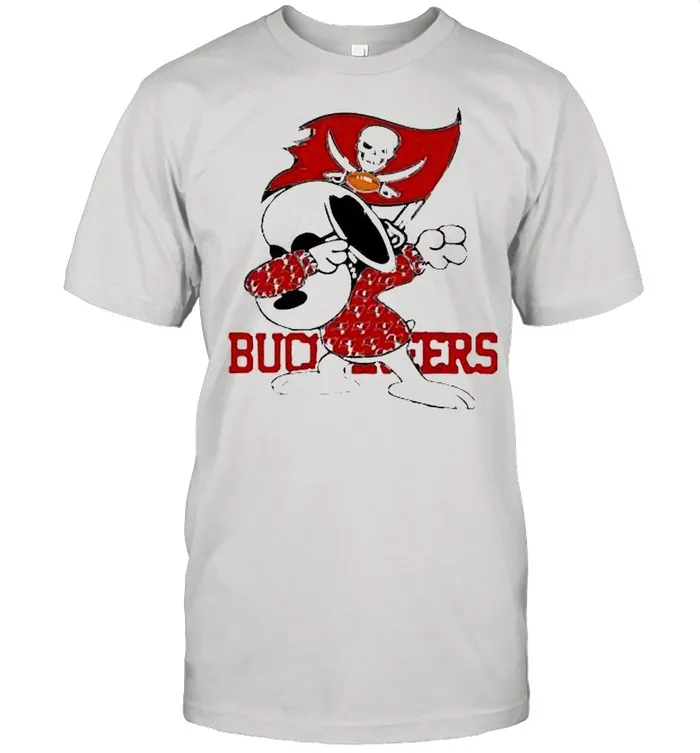 Snoopy dabbing tampa bay buccaneers 2021 shirt