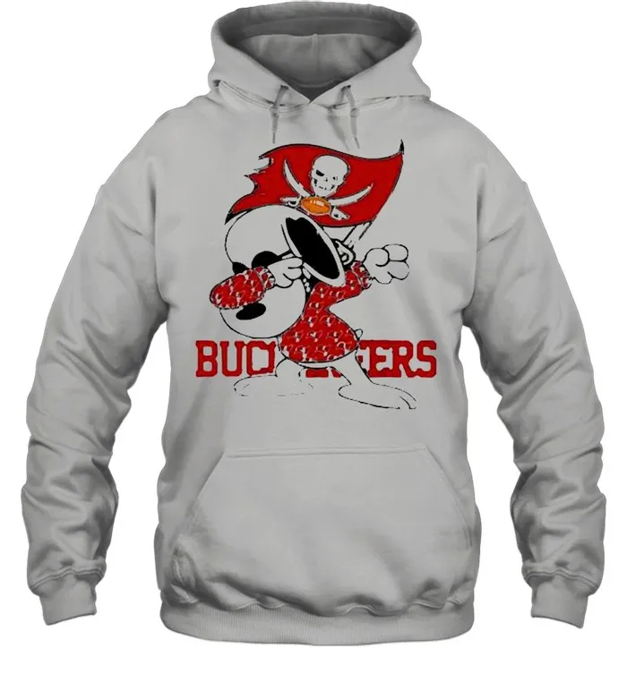 Snoopy dabbing tampa bay buccaneers 2021 shirt - Image 5