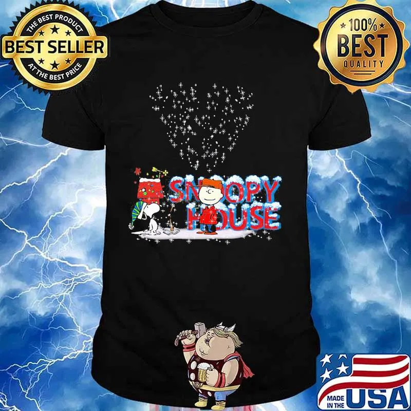 Snoopy House Merry Chistmas Shirt