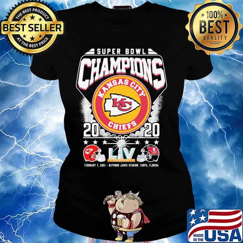 Super Bowl Champions 2020 Kansas City Chiefs Liv Shirt Ladies tee