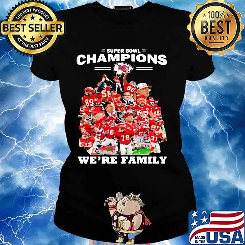 Super Bowl Champions 2021 We're Family Shirt Ladies tee