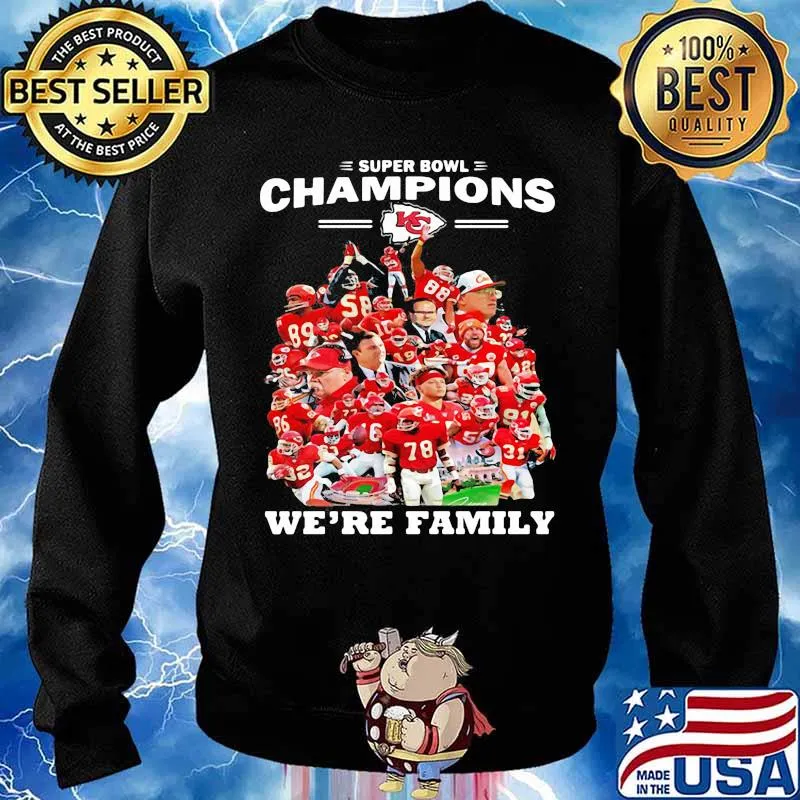 Super Bowl Champions 2021 We're Family Shirt Sweater
