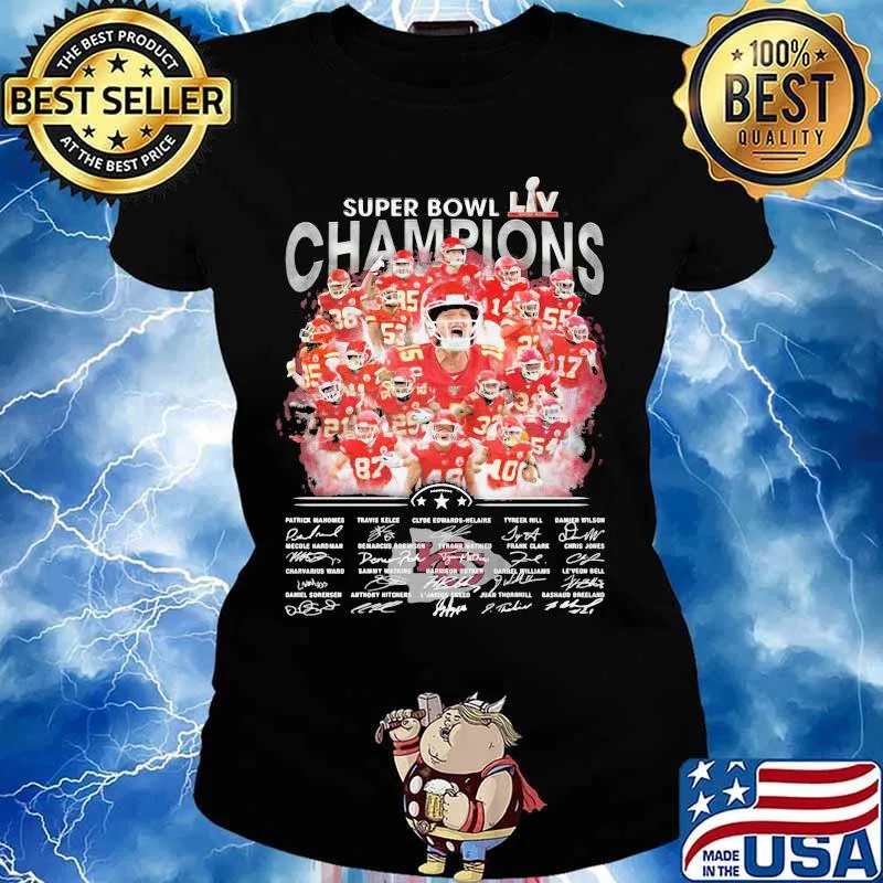 Super Bowl Champions Kansas City Chiefs Shirt Ladies tee