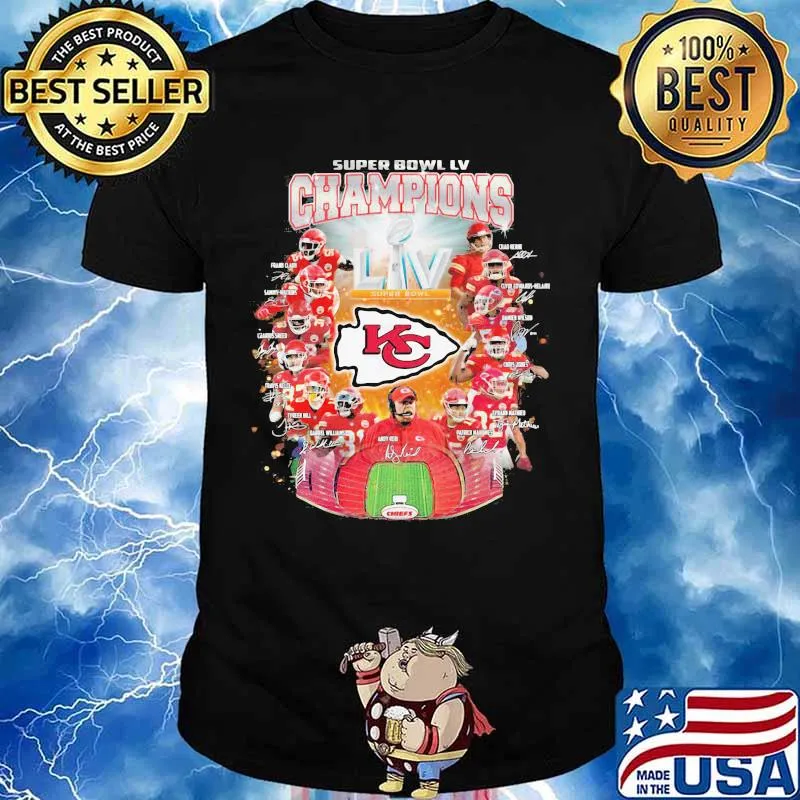 Super Bowl Lv Champions Liv Kansas City Chiefs Shirt