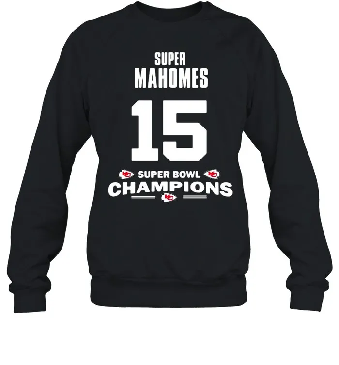 Super Mahome Fifteen Super Bowl Champions 2021 Chiefs shirt - Image 3