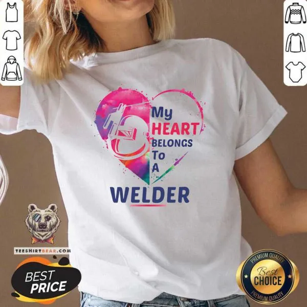 Surprised My Heart Belongs To A 9 Welder Shirt - Image 3