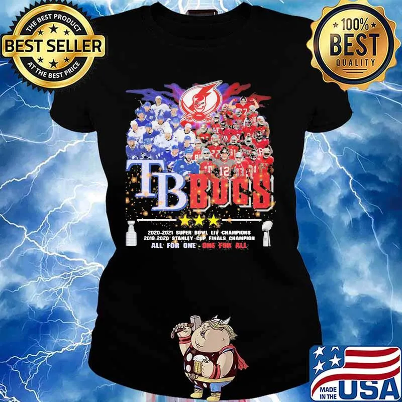 Tampa Bay Buccaneers All For One Shirt Ladies tee