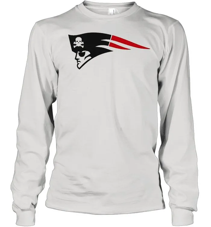 Tampa Bay Buccaneers Skull New England Patriot 2021 shirt - Image 3