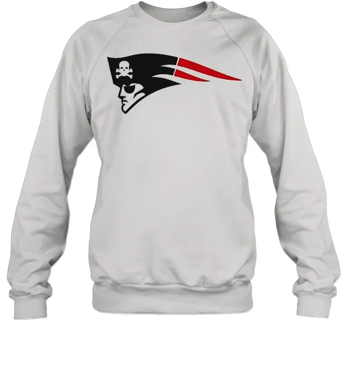 Tampa Bay Buccaneers Skull New England Patriot 2021 shirt - Image 4