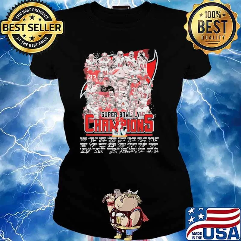 Tampa Bay Buccaneers Super Bowl Lv Champion Shirt Ladies tee