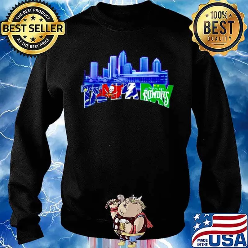 Tampa Bay Lightning Tampa Bay Buccaneers Tampa Bay Rays and Tampa Bay Rowdies s Sweater