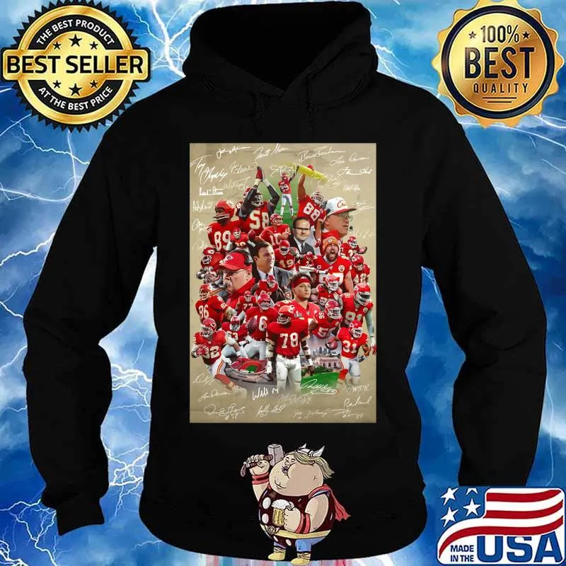 Team Football Kansas City Chiefs Shirt Hoodie