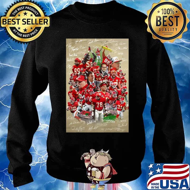 Team Football Kansas City Chiefs Shirt Sweater