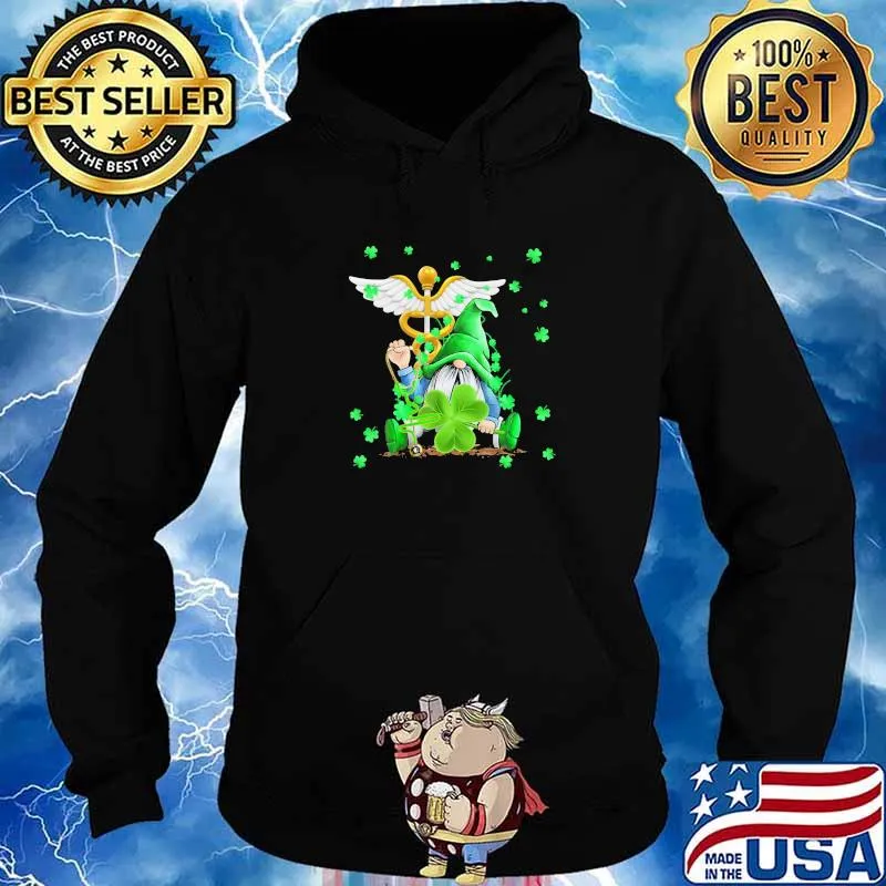 The Drawf Lucky Grass Irish Shirt Hoodie