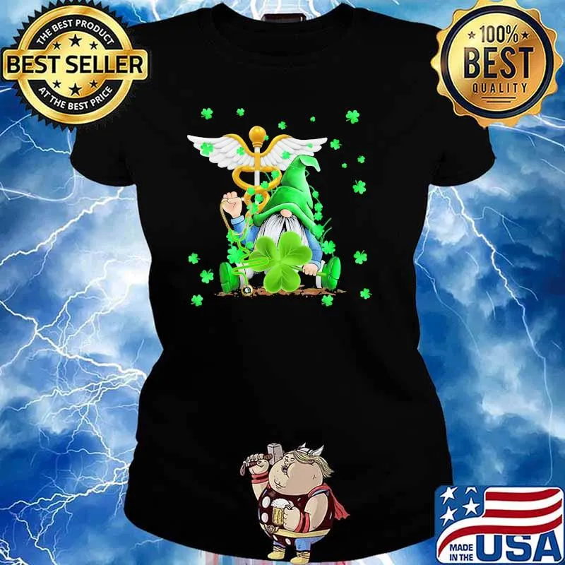 The Drawf Lucky Grass Irish Shirt Ladies tee