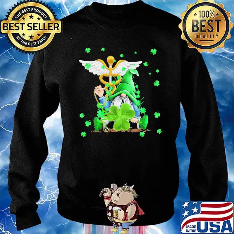 The Drawf Lucky Grass Irish Shirt Sweater