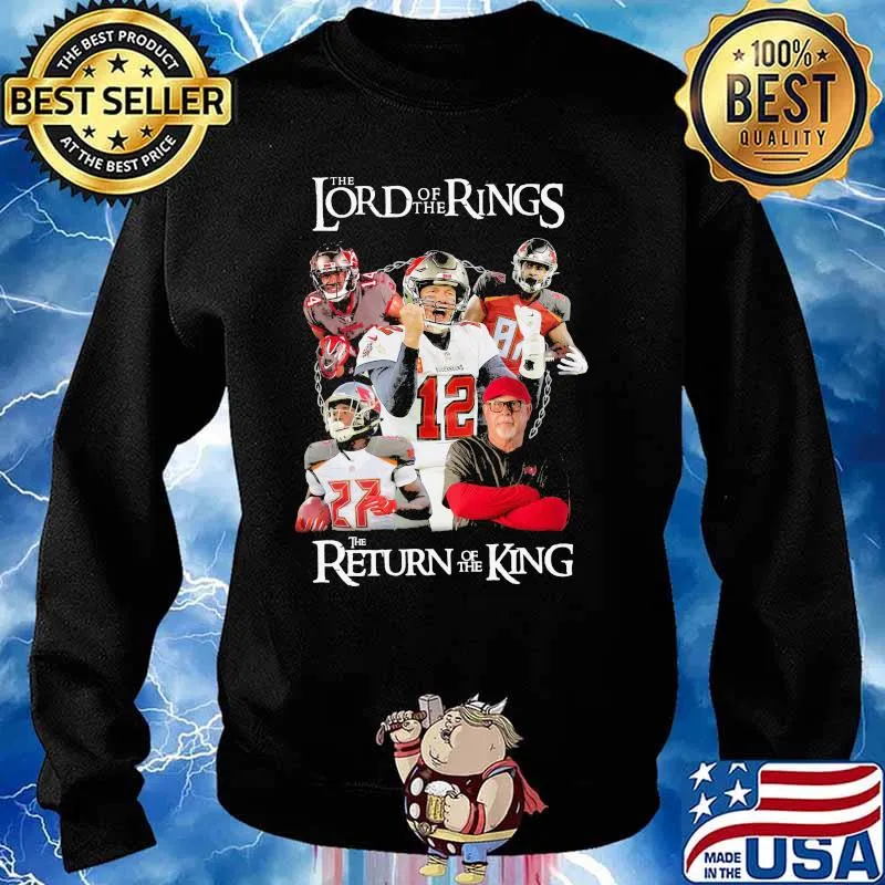 The Lord Of The Rings The Return Of The King Rugby Shirt Sweater