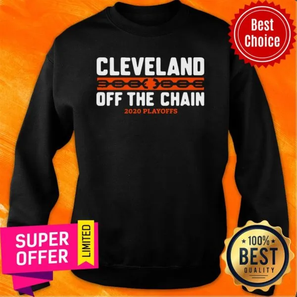 Top Cleveland Off The Chain Browns 2020 Playoffs Shirt - Image 5