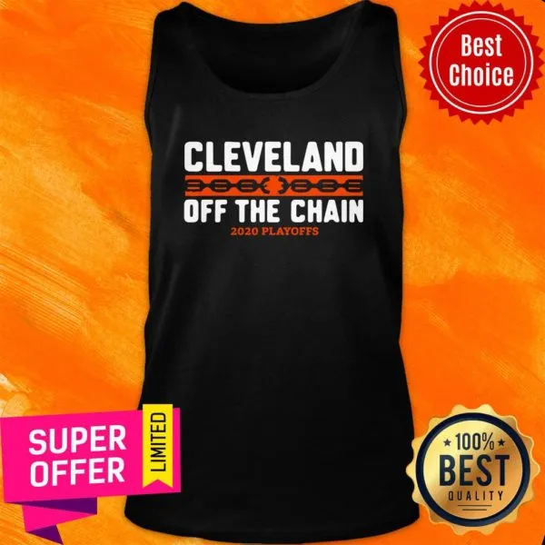 Top Cleveland Off The Chain Browns 2020 Playoffs Shirt - Image 4