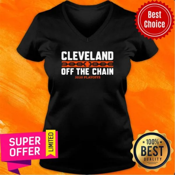 Top Cleveland Off The Chain Browns 2020 Playoffs Shirt - Image 3