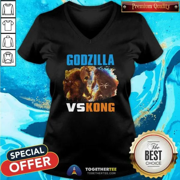 Top Godzilla Vs Kong T Shirt - Image 3