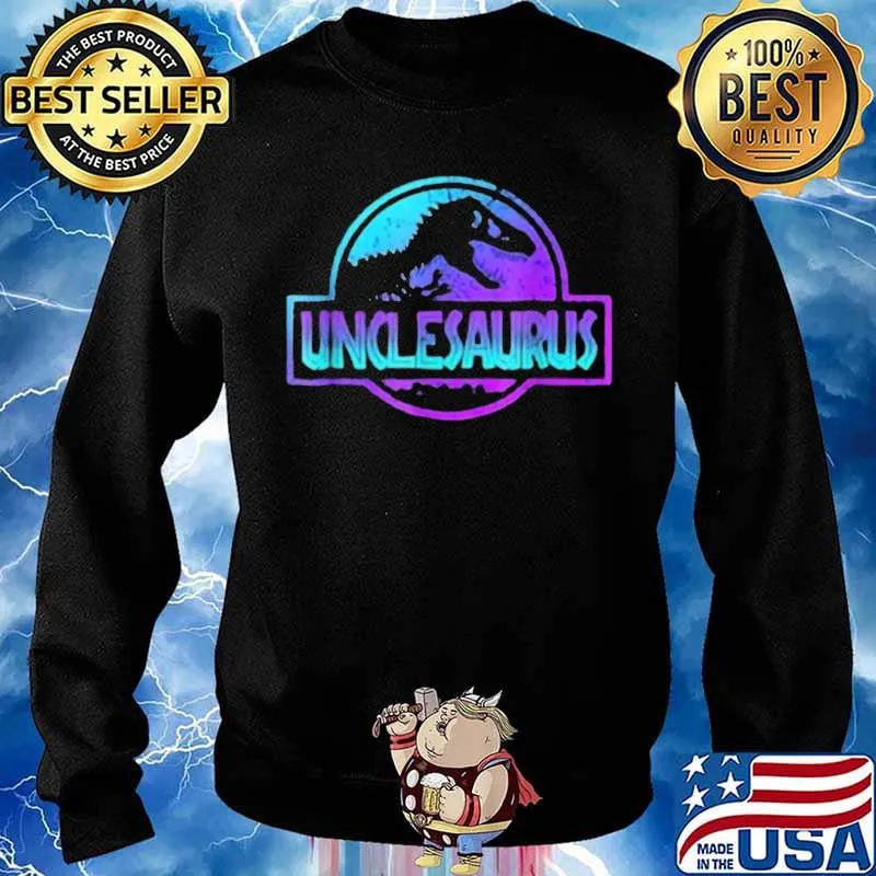 Uncle dinosaur dad dinosaur gift Sweater