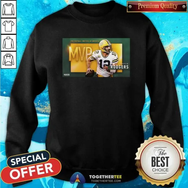 Funny Aaron Rodgers Mvp Pro Football Writers Of America 2021 Shirt - Image 5