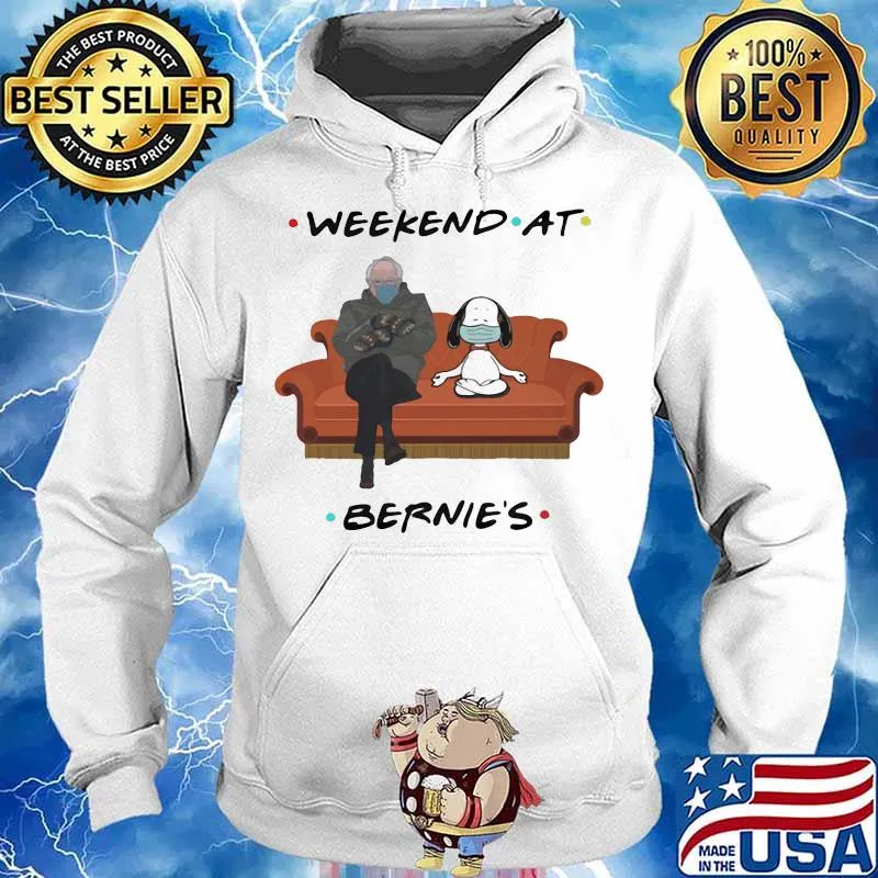 Weekend At Bernie’s Snoopy And Old Man Wear Mask Teacher Life Covid 19 Shirt Hoodie