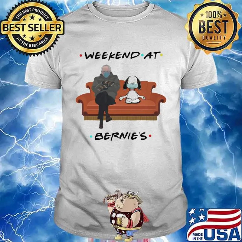 Weekend At Bernie’s Snoopy And Old Man Wear Mask Teacher Life Covid 19 Shirt