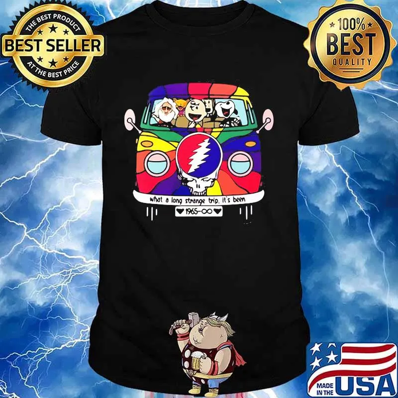 What A Long Strange Trip It’s Been 1965 Bus Grateful Dead Shirt