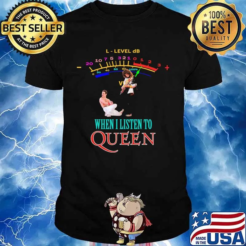 When Listen To Queen Rainbow Shirt