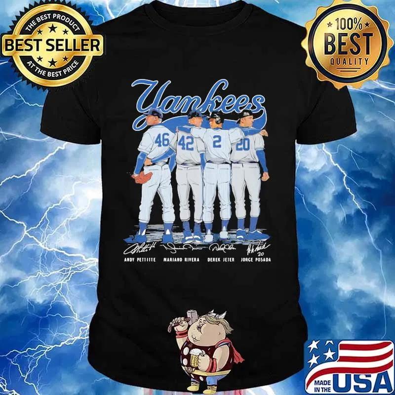 Yankees Player Team Football Signature Shirt