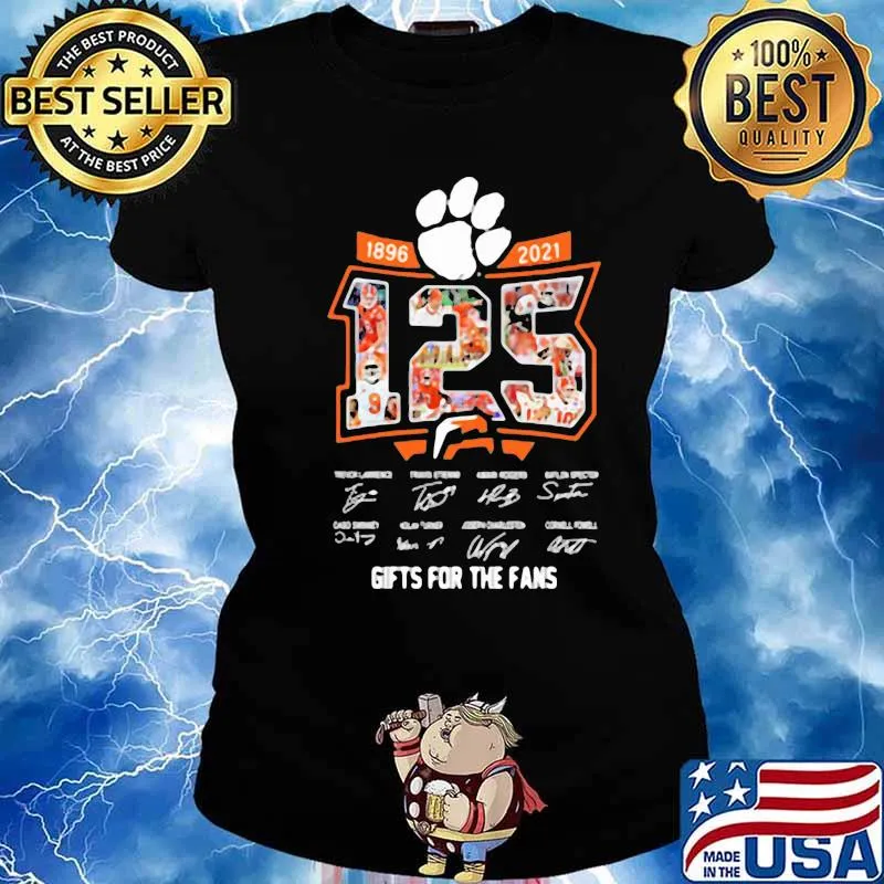 125Years Of 1896-2021 Gifts For The Fans Signatures Shirt Ladies tee