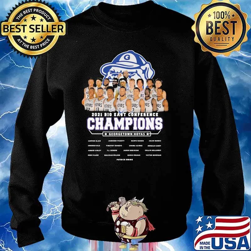 2021 Big East Conference Champions Georgetown Hoyas Shirt Sweater