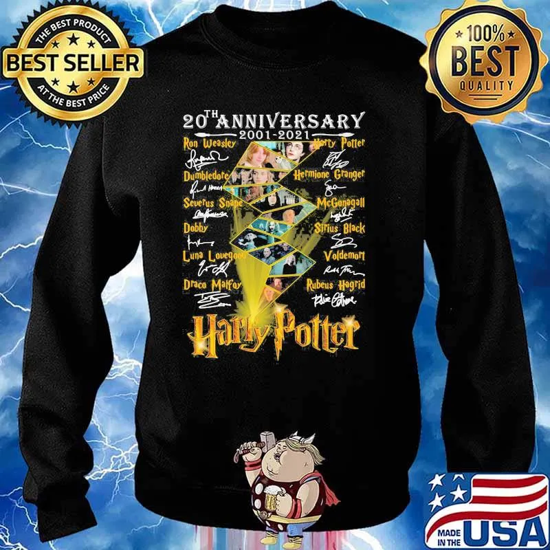 20th Anniversary Harry Potter Shirt Sweater