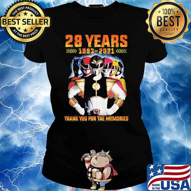 28 Years 1992 2021 Power Superman Thank You For The Memories Shirt Ladies tee