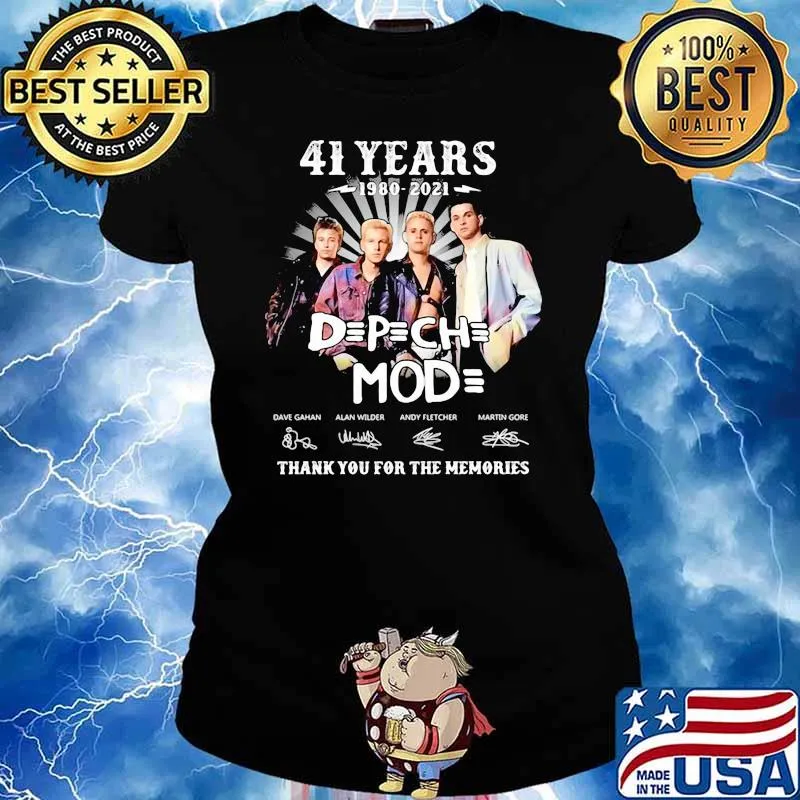 41 Years 1980-2021 DPCH MOD Thank You For THe Memories Shirt Ladies tee