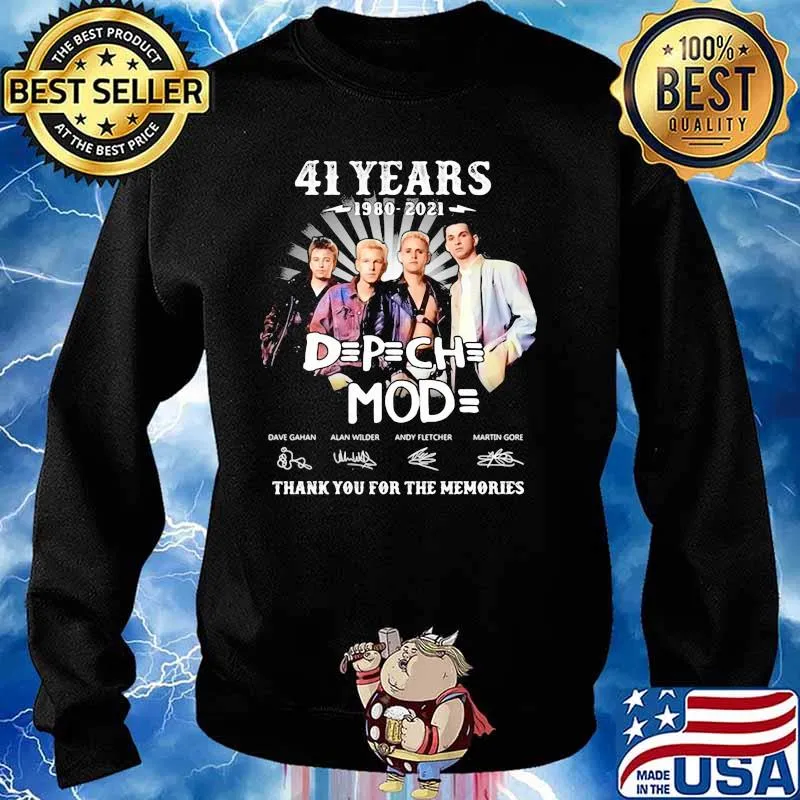41 Years 1980-2021 DPCH MOD Thank You For THe Memories Shirt Sweater