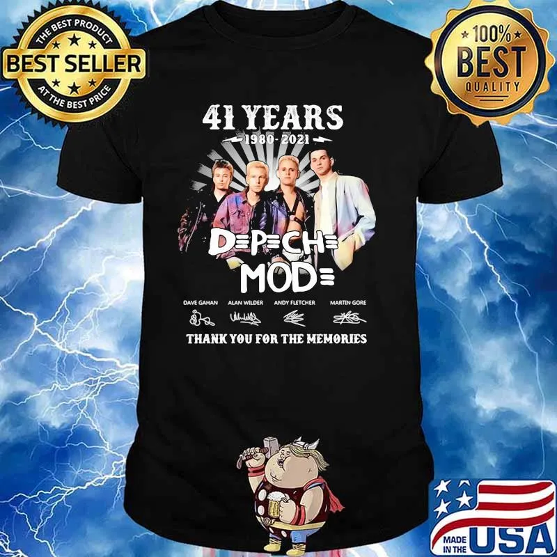41 Years 1980-2021 DPCH MOD Thank You For THe Memories Shirt