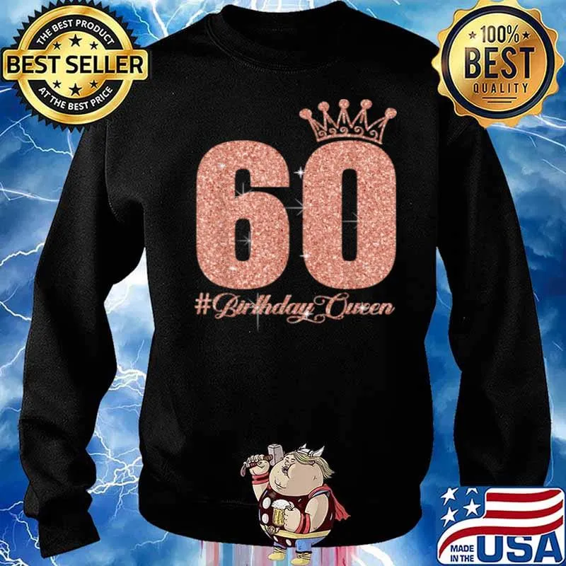 60 Years Old 60th Birthday Queen 60 Fabulous Sweater