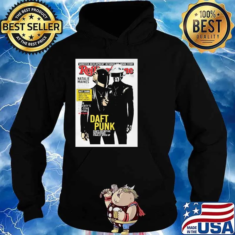 Magazine Daft Punk Rolling Stone Shirt Hoodie