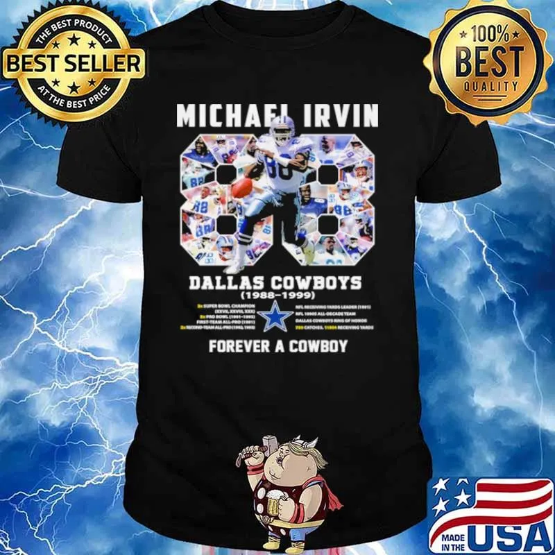 88 Michael Irvin Dallas Cowboys 1998 1999 Forever A Cowboy Shirt