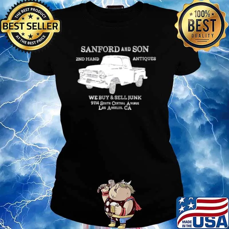 Sanford and son 2nd hand antiques Ladies tee