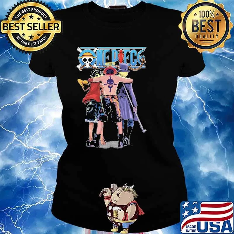One Piece Cartoon Shirt Ladies tee