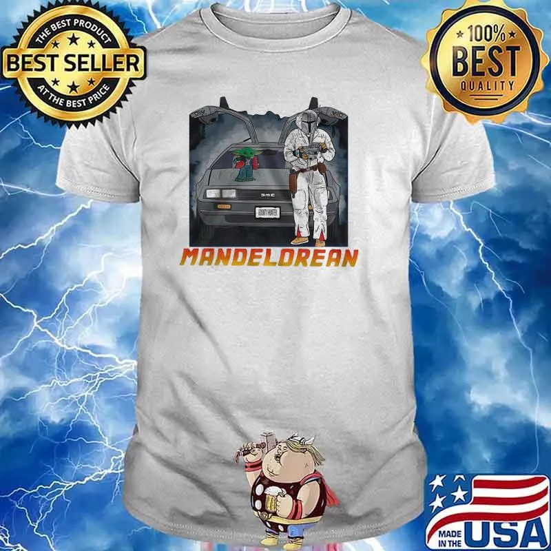 Awesome Stars War Yoda Mandelorean Shirt Unisex